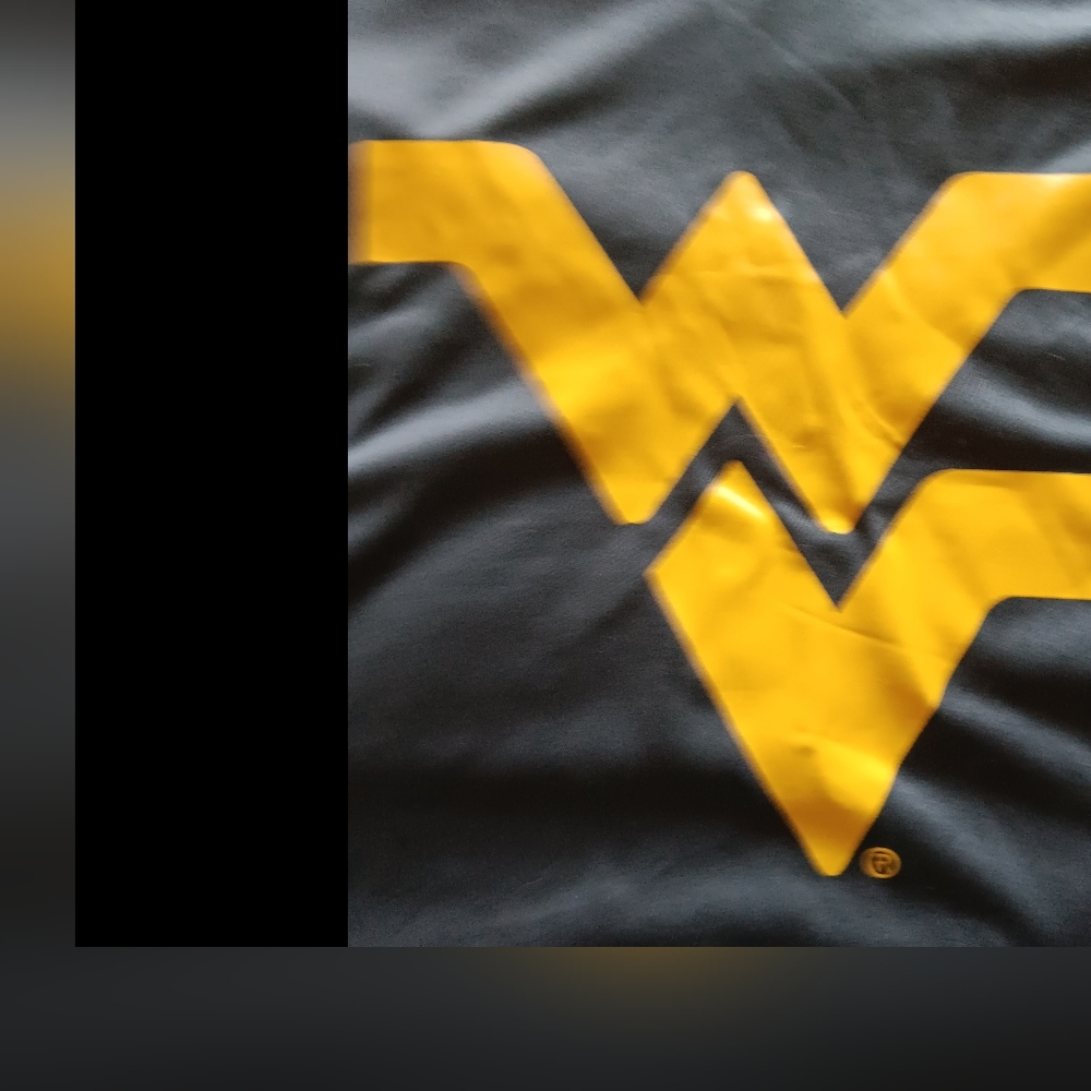 NWTs Women's WV America Athletic Slim Fit VNeck Capped Sleeves XL West Virginia - Picture 3 of 4